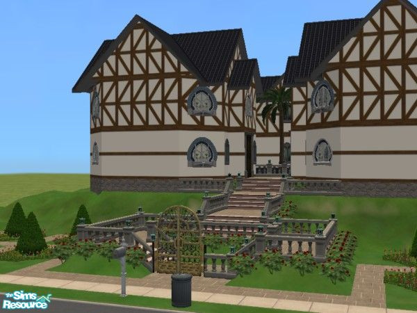 Sims 2 — Mediaeval Home by german84 — This building was rubble when its owners bought it. They kept its medieval aura,