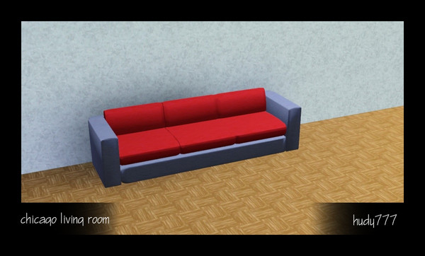 Sims 3 — Chicago Livingroom Sofa by hudy777-design — Chicago Livingroom Sofa