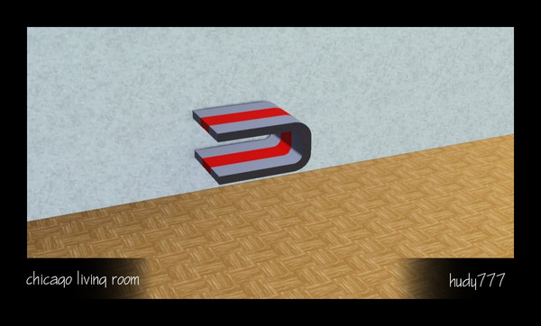 Sims 3 — Chicago Living Room A-TV5 by hudy777-design — Chicago Living Room A-TV5