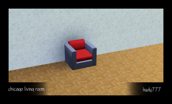 Sims 3 — Chicago Livingroom chair by hudy777-design — Chicago Livingroom chair