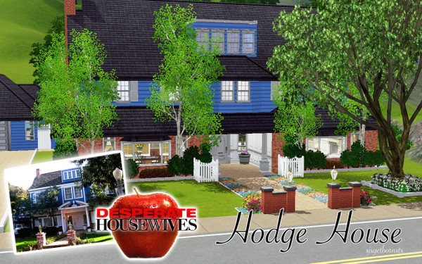 Sims 3 — Hodge House by xjxgetbornxtx31 — This amazing home from Wisteria Lane features 3 bedrooms, 3 bathrooms, living