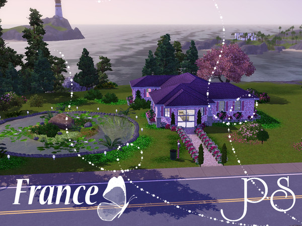 Sims 3 — France by TSR Archive — France France is a cute little starter home for your simmies its clean and chic