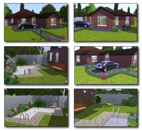 Sims 3 — 27 Oaks Lane by power_fantastic — 4 bedroom home fantastic for the large family! 3 bathrooms, pool and lots of