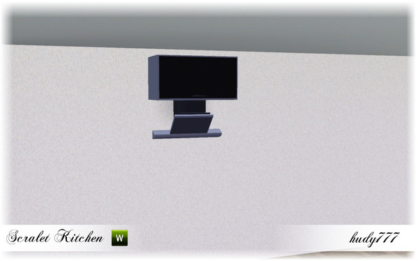 Sims 3 — Scarlet Kitchen Extractor Hood by hudy777-design — Scarlet Kitchen Extractor Hood