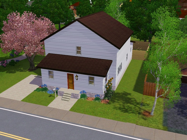 Sims 3 — 2 Bedroom, 1 Bath, Box House by Frederick72 — Just get married? Ready to start a family? Then this is the house