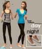 Sims 2 — TF - Night and Day - Set One by dumlekola — Two versions of the same outfit for TF - One to be used during the