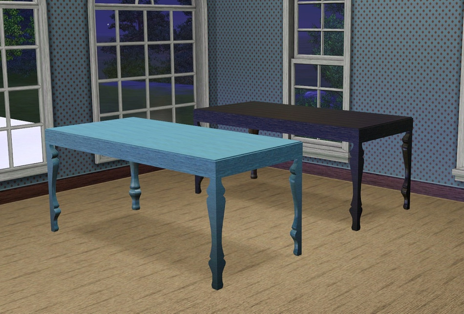 The Sims Resource SYL Louis Dining Table