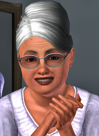 Sims 3 — Miriam Travers by Eastwood — In her youth, Miriam Travers was a quick-witted and stunning young woman. She spent