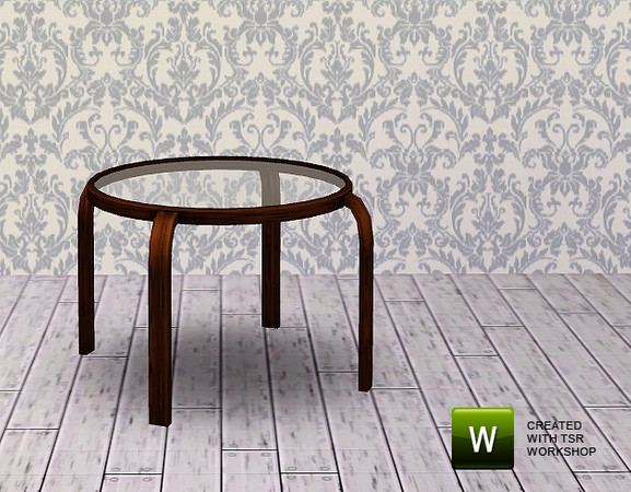 Sims 3 — Tamtam  Glass Coffeetable  by n-a-n-u — by nanu