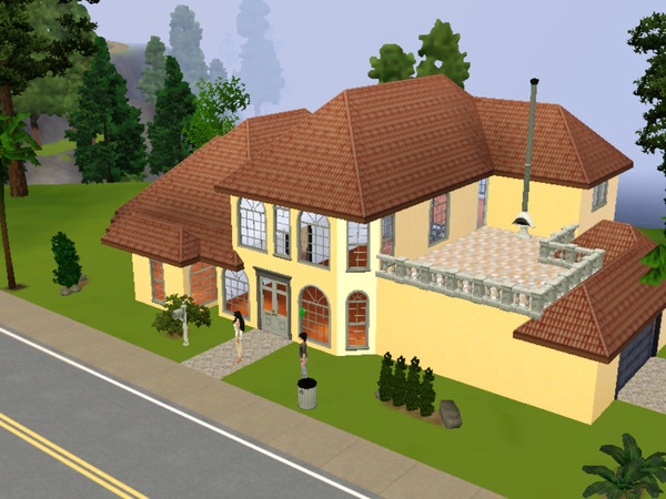Sims 3 — Casa Lorelei[Unfurnished] by angiesupers — Casa Lorelei is the perfect Mediterranean home for families to grow