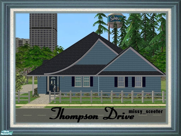 Sims 2 — Thompson Dr by missy_sceeter — 