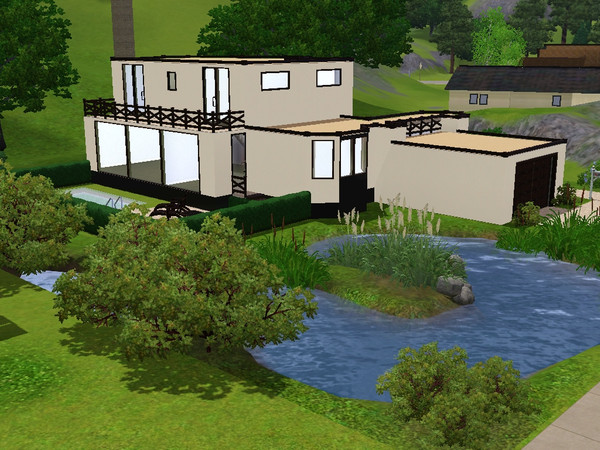Sims 3 — Prisma by matomibotaki — Family home modern and comfortable. With 5 bedrooms, 2.5 bathrooms, kitchen with