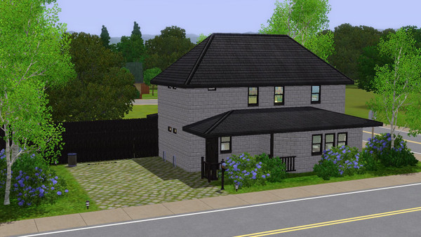 Sims 3 — Petit Larry - 2br, 1ba by Flexina — Small family home, with kitchen and livingroom. Nice garden with space for