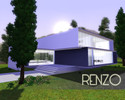Sims 3 — House RENZO by D3mon — RENZO - Minimalist living at it's most. This is my first attempt at minimalism.