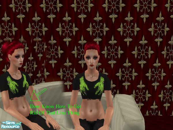Sims 2 — Zombie Hands Shirt by AnoVolcom — Zombie Hands