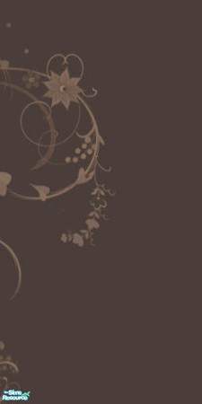 Sims 2 — 3/3 Brown-grey wall with Pattern  by meriel — Part 3 of 3 of the brown-grey wall with a pattern. This is a part