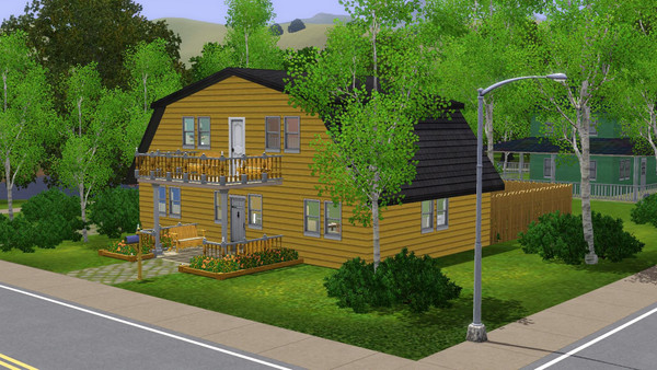 Sims 3 — Petit Lina - 2br, 1ba by Flexina — A small family home with kitchen and livingroom. Nice garden with space for