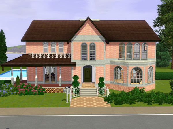 Sims 3 — Thorne Hille by dooder85 — A 5 bedroom, 3 bath Victorian inspired estate home. Features conservatory, two