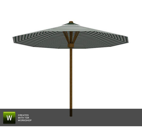Sims 3 — Latis Outdoor Umbrella by Angela — Latis Outdoor Umbrella. Made by Angela@TSR (2010) Please don't clone my