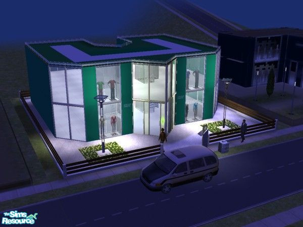 Sims 2 — UNITED COB by ivanhorvatsb — UNITED COLORS OF BENETTON SHOP Complete it furnishing and decorating