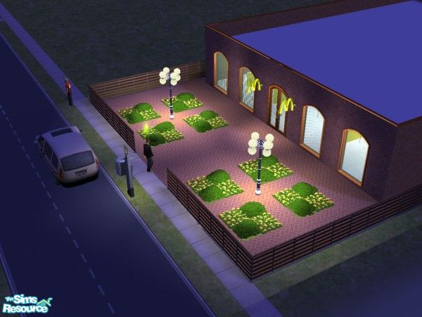 Sims 2 — MC DONALDS  by ivanhorvatsb — MC DONALDS RESTAURANT; Complete it furnishing and decorating