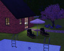 Sims 3 — Modern home for two by coffeetango — My first uploaded house. It's a modern starter home for a single sim or a