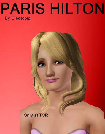 Sims 3 — ~ Paris Hilton ~ by TSR Archive — Hi Finally I made her, on Request by EDZ110, Here you are! ;) Paris Hilton is