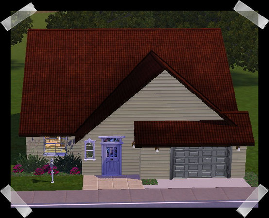 Sims 3 — Cozy 5.2 by TKayO — A modest 2 bedroom, 2 bath home with a 2-car garage. 