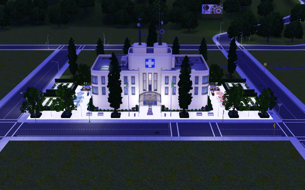 Sims 3 — BCN County Hospital by morgana14 — 