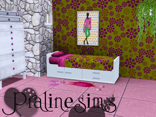 Sims 3 — Exotic flowers by TSR Archive — Pattern