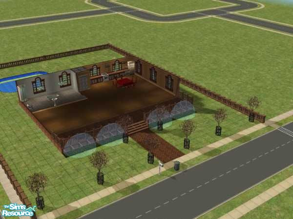 Sims 2 — Big House by pinto-00 — This is my first upload so please be kind. The house has a very open floor plan. Hope