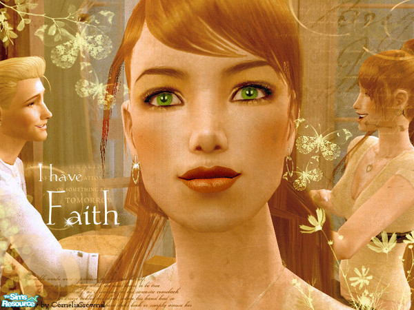 Sims 2 — Faith by CorneliaSrownal — 