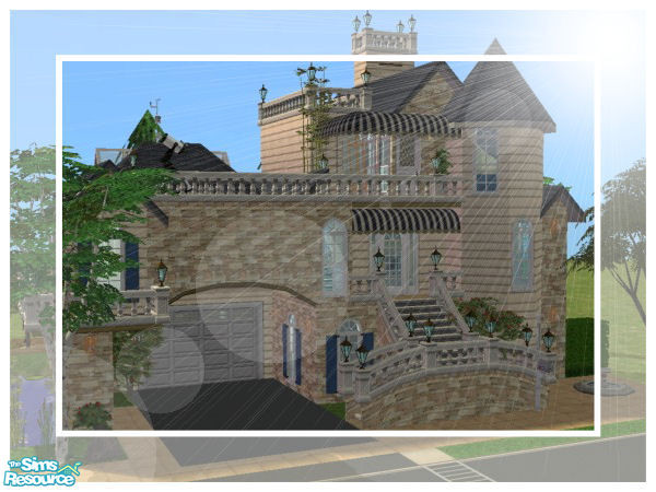 Sims 2 — Little Castel   by srgmls23 — Very nice house!!! :)