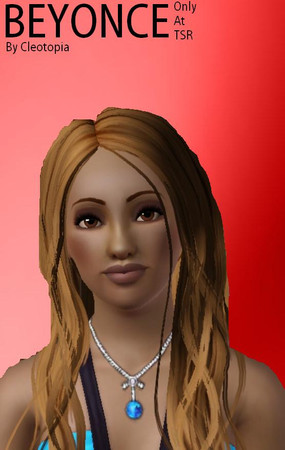 Sims 3 — ~ Beyonce ~ by TSR Archive — Hi I finally made Beyonce because I always tried and it finally didn't look