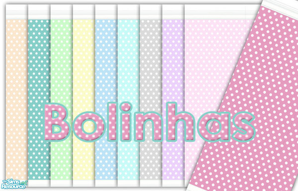 Sims 2 — Dots by drikka_tulipa — Walls and Floors collection \"Dots\"