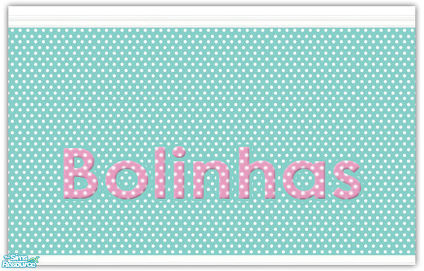 Sims 2 — Dots - Cyan by drikka_tulipa — Collection \"Dots\"