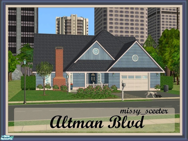 Sims 2 — Altman Blvd by missy_sceeter — Pretty & homey little house for your Sims, great for families with kids &