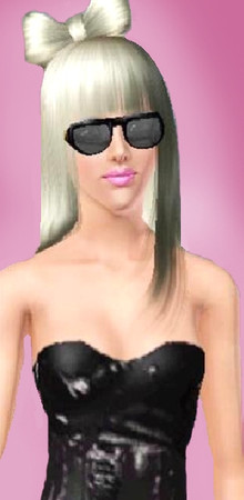 Sims 3 —  by foxysims — My version of Lady Gaga. I hope you'll like it ! ENJOY