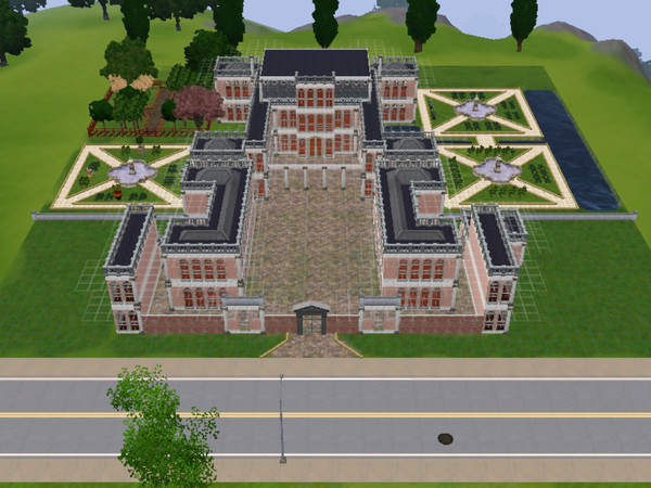 Sims 3 — Versailles by beautifulchaos14 — This lot was modeled after The palace of Versailles. It's not an exact model