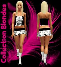 Sims 3 — Top and skirt by blondblond — BlondCollection.ucoz.ru