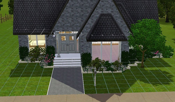 Sims 3 — London Place by CinderSim — A two story home for a medium sized family. This home includes three bedrooms, two