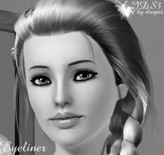 Sims 3 — JDS3 ~ Eyeliner 11 by Dropsi1986 — Hair #000037 (DONATION): by Peggy (http://www.peggyzone.com)