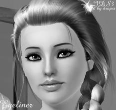 Sims 3 — JDS3 ~ Eyeliner 12 by Dropsi1986 — Hair #000037 (DONATION): by Peggy (http://www.peggyzone.com)