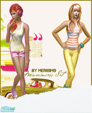 Sims 2 — Mixerincess Set by merisims — ..
