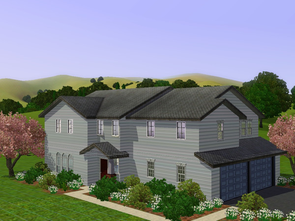 Sims 3 — The Virginia by heiferheartsu — This beautiful, fully furnished home is all a family of sims could need.