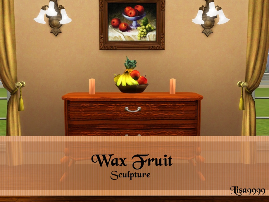The Sims Resource Wax Fruit