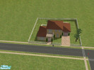 Sims 2 — Provencal villa 1 by fairyshy — A beatiful provencal villa with: 4 bedrooms, 2 bathroom, a large