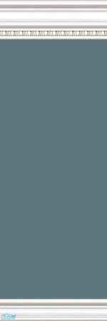 Sims 2 — jsf2EWRenoir by jsf — New, white, crown moulding is embellished with egg and dart details that set off the