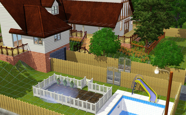 Sims 3 — modern home 40by40 by hotstuff196604 — this is a one bedroom with room to make at least a 3 bedroom house one