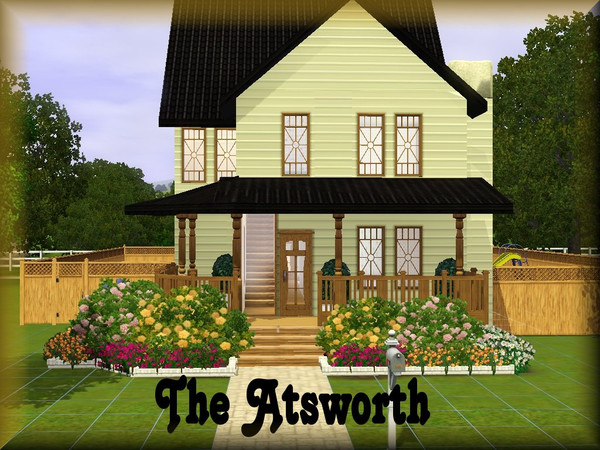 Sims 3 — The Atsworth by CinderSim — Looking for a great home that will be the envy of your friends? Here is the